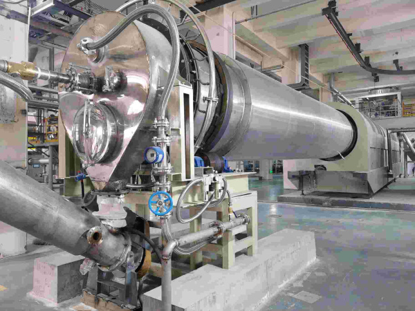 焙燒電池正極材料，規(guī)格：?1.8x21.5米電熱回轉(zhuǎn)窯