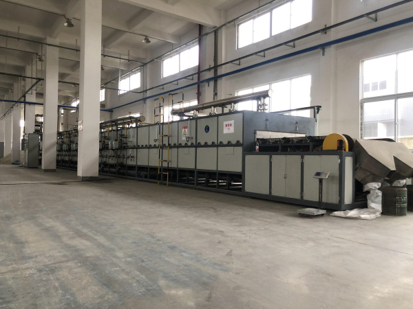 產(chǎn)品用途：催化劑焙燒，規(guī)格：30-1.5燃?xì)饩W(wǎng)帶窯